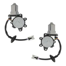 4551-0002lr Brock Set Front Power Window Lift Regulator Motors For Infiniti G35 Nissan 350z Coupe