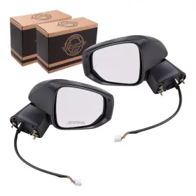 6332-0006lr Brock Power Mirrors Set For 2019 2020 Toyota Rav4 Hybrid Pair Heated Signal Bsd
