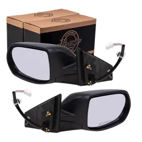 7331-0003lr Brock Pair Set Power Side Door Mirrors For 2017 2018 2019 Honda Cr-v North America
