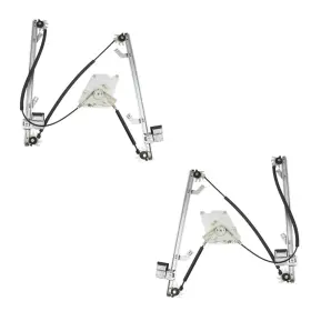 Brock 8553-1017lr Power Window Regulators Set Fits 2002-2017 Mercedes-benz G-class W463 Front Pair