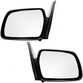 9334-4220lr Brock New Pair Set Manual Side View Mirror Glass Housing Tracker Sidekick 2 Door Suv
