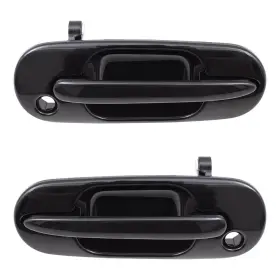Ads2326lr Brock New Pair Set Outside Outer Exterior Front Door Handle For 97-01 Honda Cr-v Suv