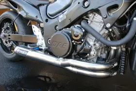 Brock Performance 391964 Brocks Tiwinder Polished Full System Exhaust With 18 Inch Muffler 22-2025 Hayabusa