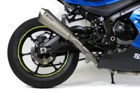 Brock Performance 571192 Brocks Predator Full System Ss Front Titanium Muffler Suzuki 17-25 Gsx-r1000