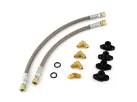 Brocks Performance 250750 Oil Cooler Line Kit For Tiwinder Hayabusa 99-20 / B-king 08-11 Return