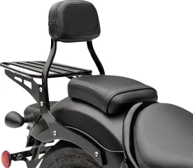 02-8608b Cobra 2-8608b Sissy Bar - Mini Black Rebel 300/500