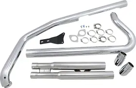 4823 Cobra Speedster Slashdown Full Exhaust For 04-10 Kawasaki Vn2000 Vulcan
