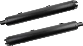 5208b Cobra Dual Cut Slip-on Mufflers Black For Springfield Dark Horse