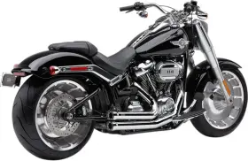 5agd4nfxmr Cobra Chrome Speedster Rpt Short Exhaust For Harley Fxdr 19-20