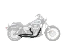 6227b Cobra Speedster Short Swept Black Exhaust System