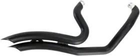 6233b Cobra Speedster Short Swept Full Exhaust Black Harley Sportster 2014-2022