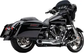 6271-1 Cobra Turn Out 2-into-1 Chrome Exhaust System