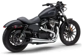 6472 Cobra El Diablo 2-into-1 Full Exhaust System Chrome #6472 Harley Davidson