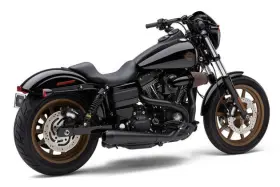 6476b Cobra El Diablo 2-into-1 Full Exhaust System Black #6476b Harley Davidson Dyna