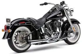 Cobra 6483 El Diablo 4 Inch 2-into-1 Full Exhaust System Chrome #6483 Harley Davidson