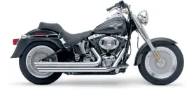 6851 Cobra Speedster Slashdown Chrome Fits Softail 07-11