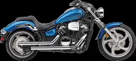 Cobra O2o19o6xet Chrome Dragster Full Exhaust For Yamaha Stryker Bullet Cowl 15-16