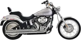 Uagsvwg94o Cobra Chrome Speedster Long Exhaust For Harley Softail Custom Classic 10