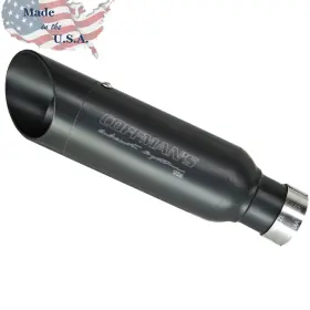 Cmh-5075blklblk Coffmans Exhaust Honda Cbr500r Cb500f-x 2013-2025 Coffman Slip On Blacked Out Edition