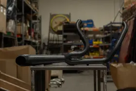 Cone Performance Cp-5490199-b Twin Cam 6 Spd 95-2016 Harley Touring Full 2-1 Exhaust System Turnout Black