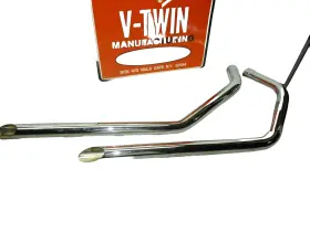 Pdh-110 Cycle Shack Harley Davidson Sportster Slash Cut Drag Pipe Headers 57-78 80-85 #