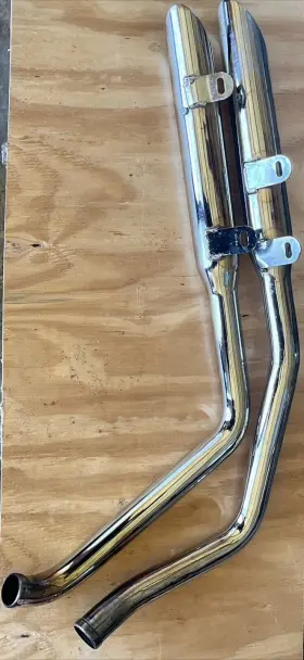 Phd-100 Cycle Shack - Python Exhaust System Slash Cut