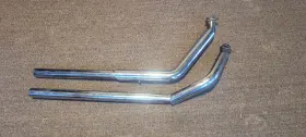 Phd-108s Cycle Shack Drag Pipe Set 1-3/4 Inch And Phd-103