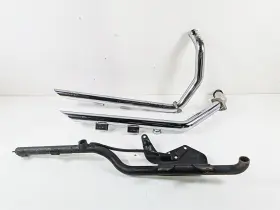Phd-131 Cycle Shack 2006 Harley Sportster Xl1200 C Drag Pipe Exhaust System