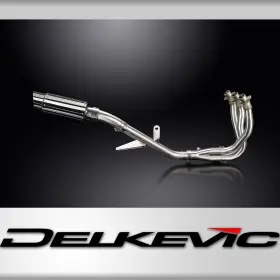 Com02hg Delkevic Triumph Tiger Sport 800 2025-2026 8 Inch Round Stainless Muffler