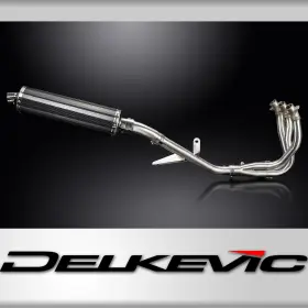 Com08hg Delkevic Triumph Tiger Sport 800 2025-2026 18 Inch Oval Carbon Fiber Muffler