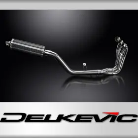 Com09gy Delkevic Yamaha Tracer 9 Gt 2021-2026 Full Exhaust - 14 Inch Oval Carbon