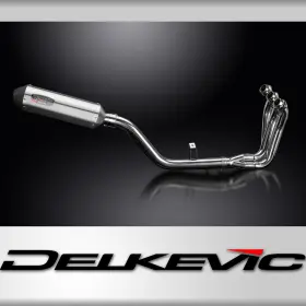Com22gy Delkevic Yamaha Tracer 9 Gt 2021-2026 Full Exhaust - 13.5 Inch Xoval Brushed