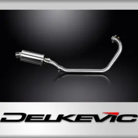 Com25jv Delkevic Triumph Scrambler 400x 2023-2026 Full Exhaust 9 Inch Stainless Muffler
