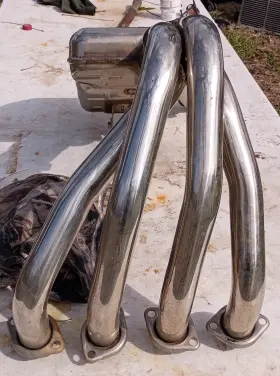 Com32as Delkevic Full 4-1 Exhaust System Straight Muffler Kawasaki Zephyr Zr750c 91-94