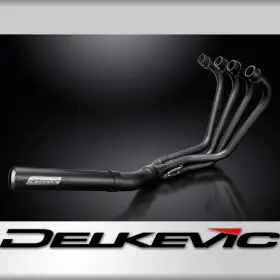 Delkevic Com32dzce Ceramic Coated Black Complete Exhaust With Straight Mufflerfor Gs1100e