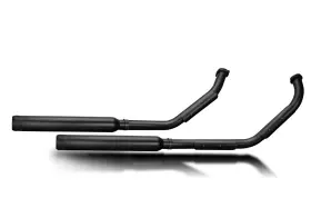 Delkevic Com35b5ce Suzuki Vl800 2001-2019 Ceramic Black Exhaust 21 Inch Bull Nose Muffler
