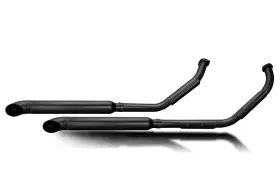 Com39b5ce Delkevic Suzuki Vl800 2001-2019 Ceramic Black Exhaust 21 Inch Turn Out Muffler