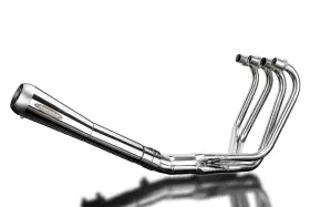 Delkevic Com4999 Stainless Steel 4 Into 1 With Reverse Cone Muffler For Cb500