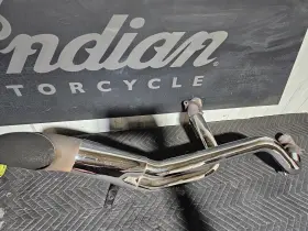 Dbc700 Dirty Bird Customs Indian Thunderstroke Peace Pipe Exhaust 2 Into 1