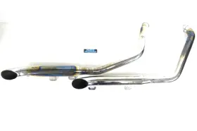 Ds-fxr3f Drag Specialties Staggered Dual Exhaust Harley Davidson Fxr Super Glide