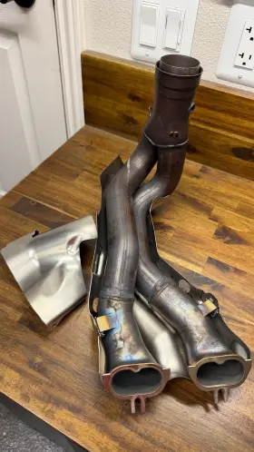 57014865b Ducati Oem Front Exhaust Manifold Header - Panigale V4 S R Streetfight