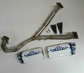 Emp-drz-400-d Empire Industries Full System Dual Exhaust For Suzuki Drz400 All Years