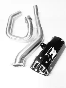 Emp-drz-400 Empire Industries G2 Full System Exhaust Black For Suzuki Drz 400 2000-2025