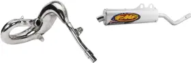 022038-022034 Fmf Full Exhaust With Turbine Core Silencer And Fatty Pipe 022034 022038