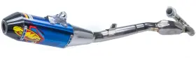 042414 Fmf Factory 4.1 Rct Titanium Anodized Exhaust System With Carbon Tip