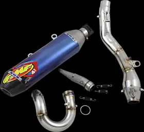 Fmf 45663 Factory 4.1 Rct Full Exhaust With Mega Bomb 045663 For 20-22 Ktm 500 Xcf-w