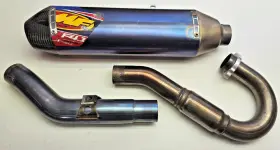 842130 Fmf 2011 - 2017 Suzuki Rmz 450 Factory 4.1 Titanium Silencer Rmz450 Muffler Pipe