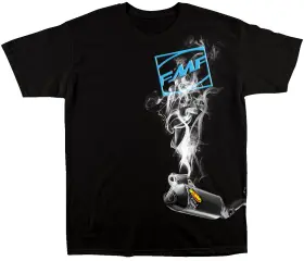 Sp23118916blkl Fmf Apparel Racing Boxcage T-shirt Large Black