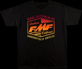 Fa22118911blkl Fmf Industry T-shirt - Black Large