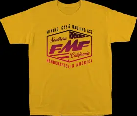 Fa22118911gldm Fmf Industry T-shirt - Gold Medium